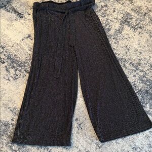 Black Wide Leg Pants 3X